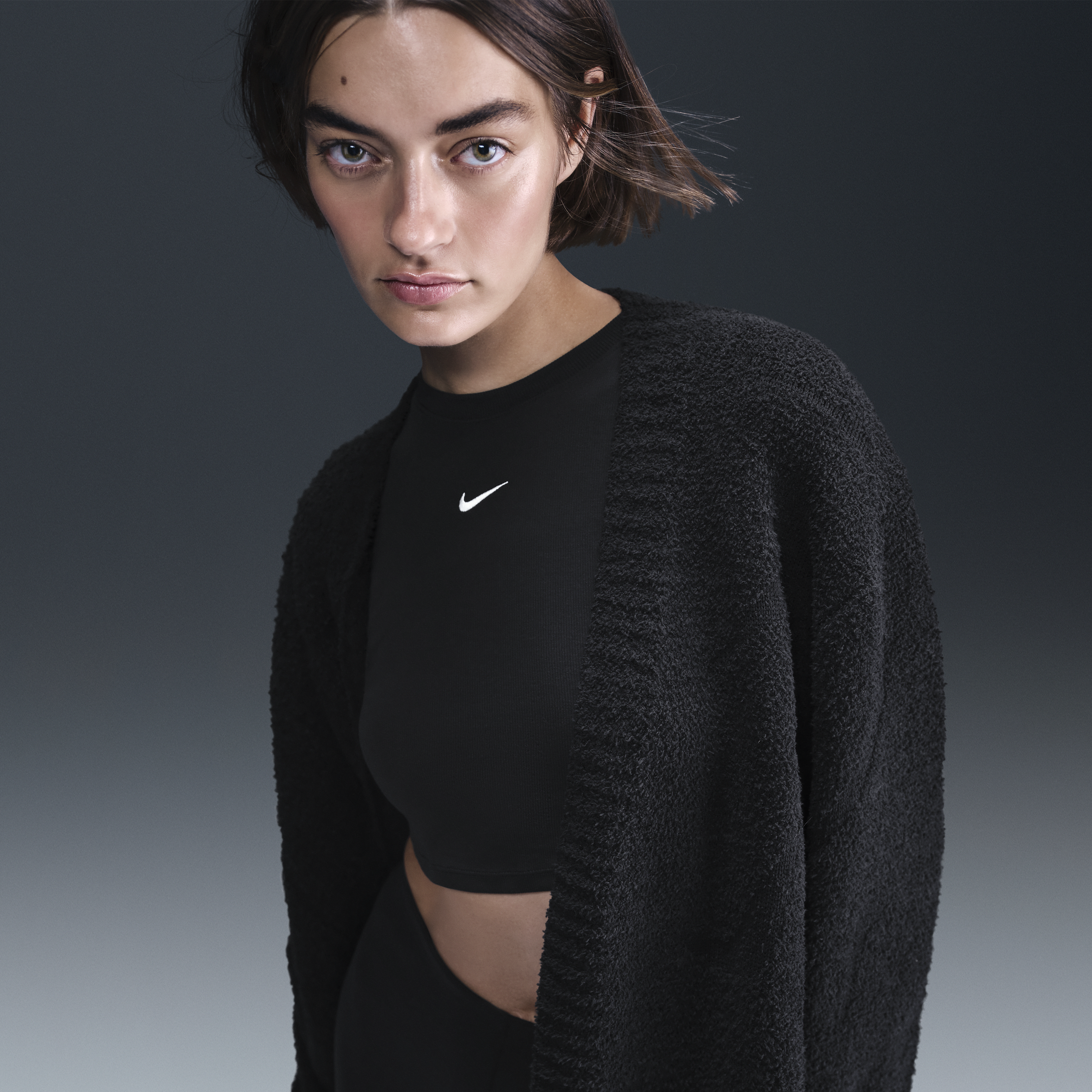 なー Nike Sportswear Phoenix Cozy Bouclé Women's Oversized Knit